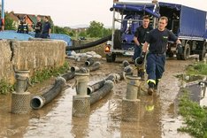 Im Schichtbetrieb laufen die Pumpen in Brčko