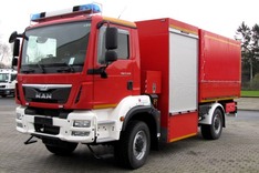 Musterwagen Schlauchwagen Katastrophenschutz